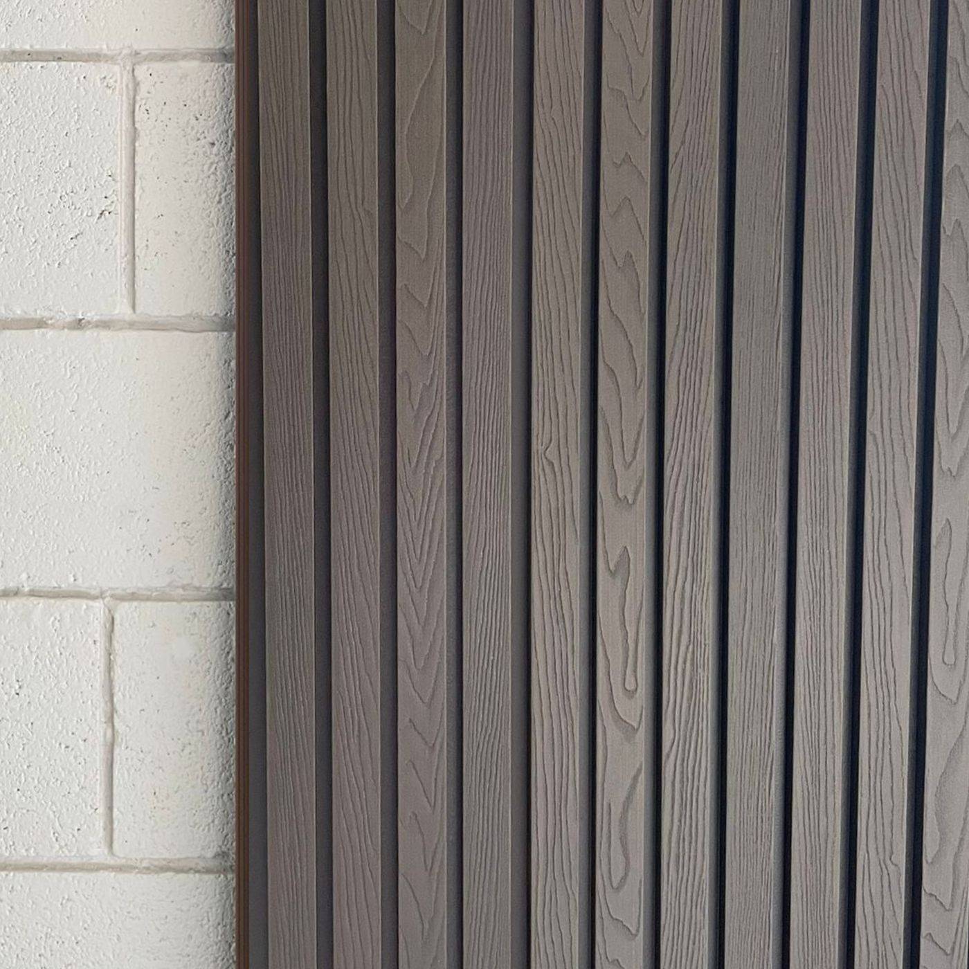 Duro-Clad Composite Cladding - Chocolate Brown (21.6cm x 2.8cm x 220cm)