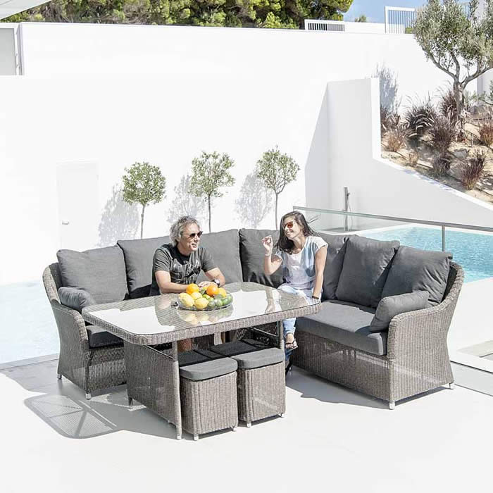 Alexander Rose Monte Carlo Rattan Dining Set