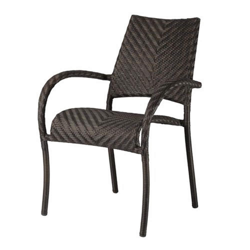 Alexander Rose Ocean Fiji 5kg Stacking Open Back Garden Armchair