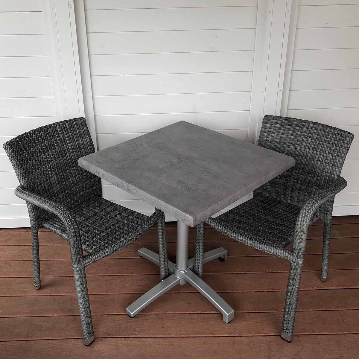 Oliveira Chair City Square Folding Bistro Set