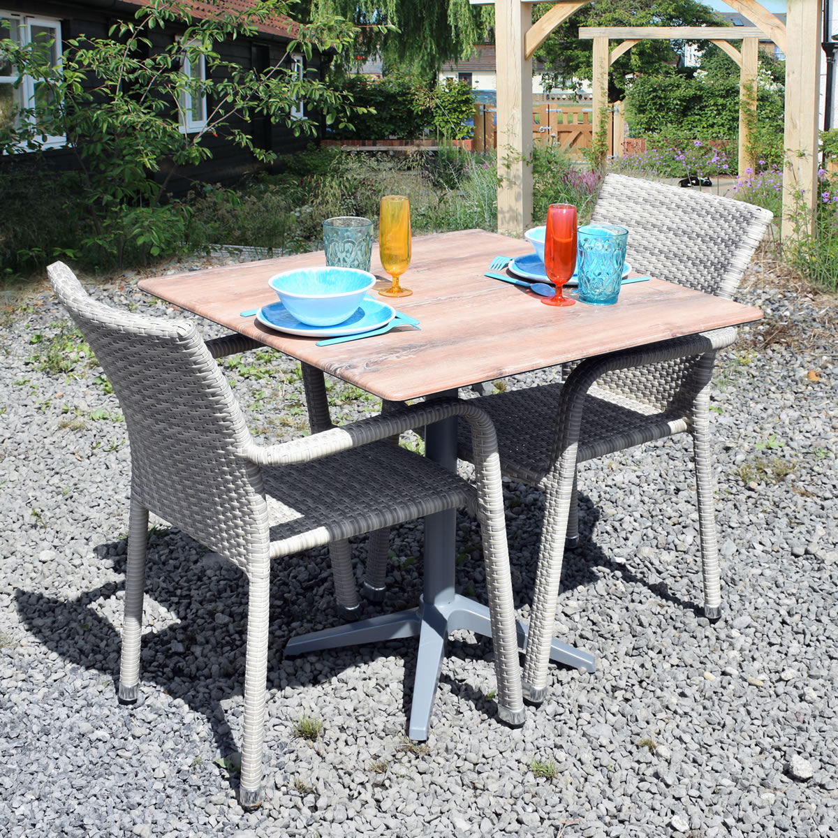 Oliveira Bistro Folding Table Set