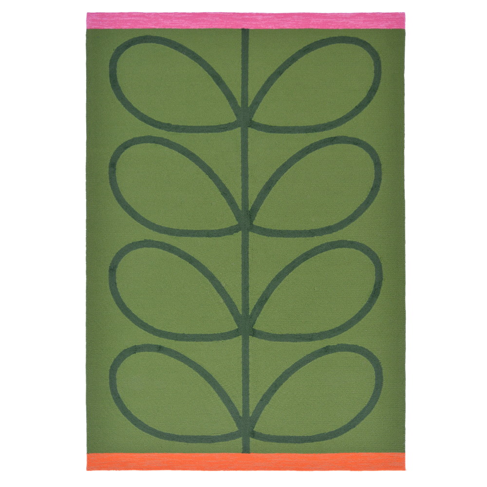 Outdoor Orla Kiely Giant Linear Stem Seagrass Carpet (160cm x 230cm)