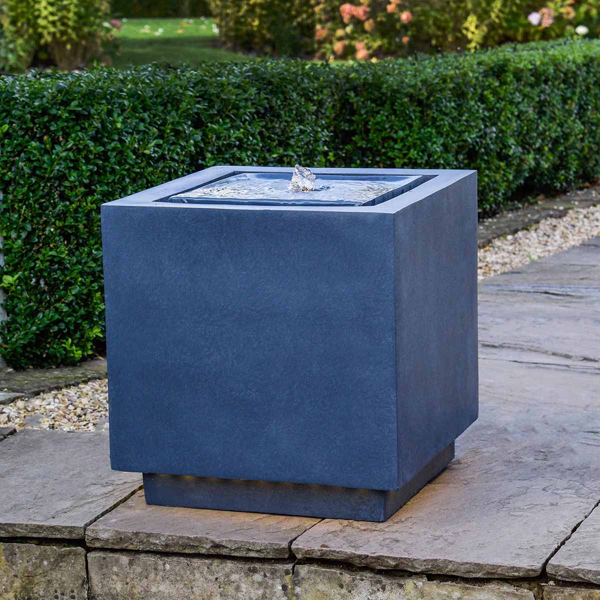 Outdoor Elite 38cm Granite Cube Water Feature
