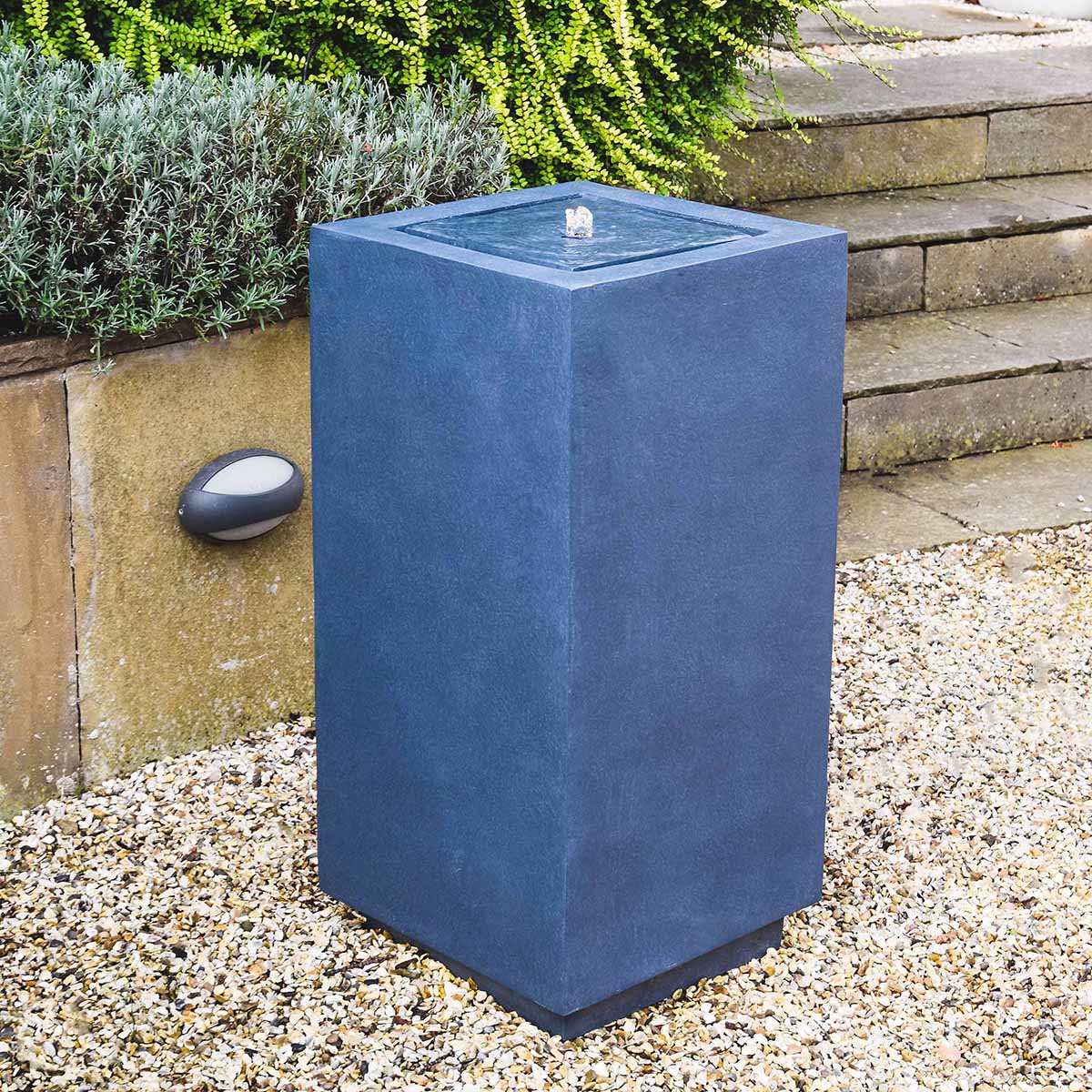 Outdoor Elite 78cm Granite Square Water Feature