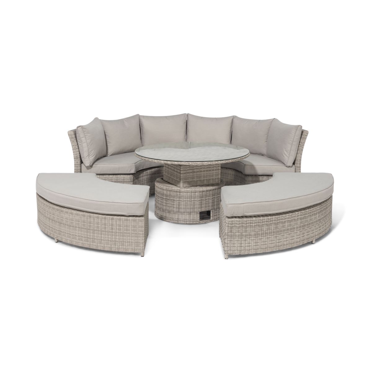 Oxford Lifestyle Sofa Dining 8 Seat Garden Furniture Set