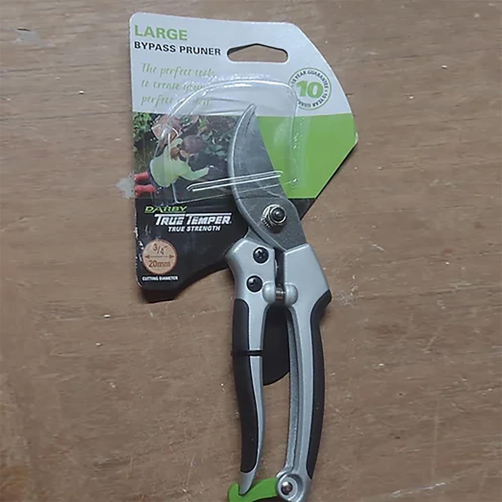 Darby Large Bypass Pruner - Carbon Steel Blade
