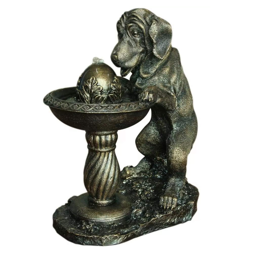 Solar Dog at Fountain