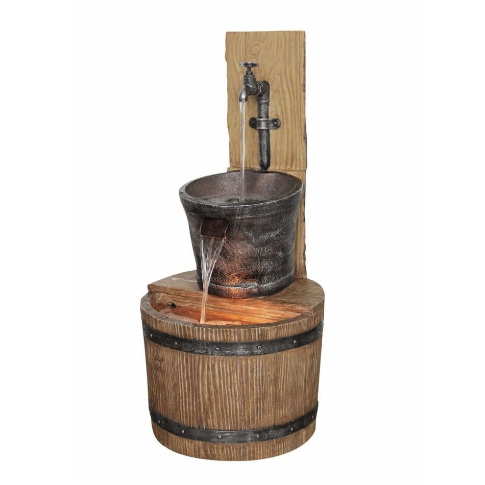 Oak Barrel with Tap