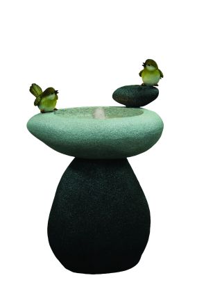 Solar Birds on Stone