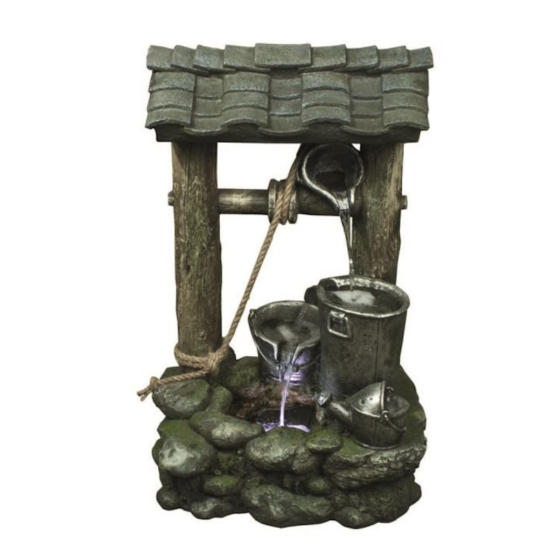 3 Bucket Wishing Well