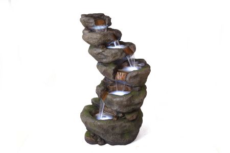 Stacked Boulder Falls