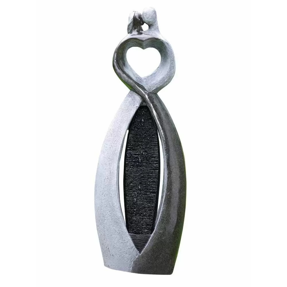 Heart Couple Rippled Sheet