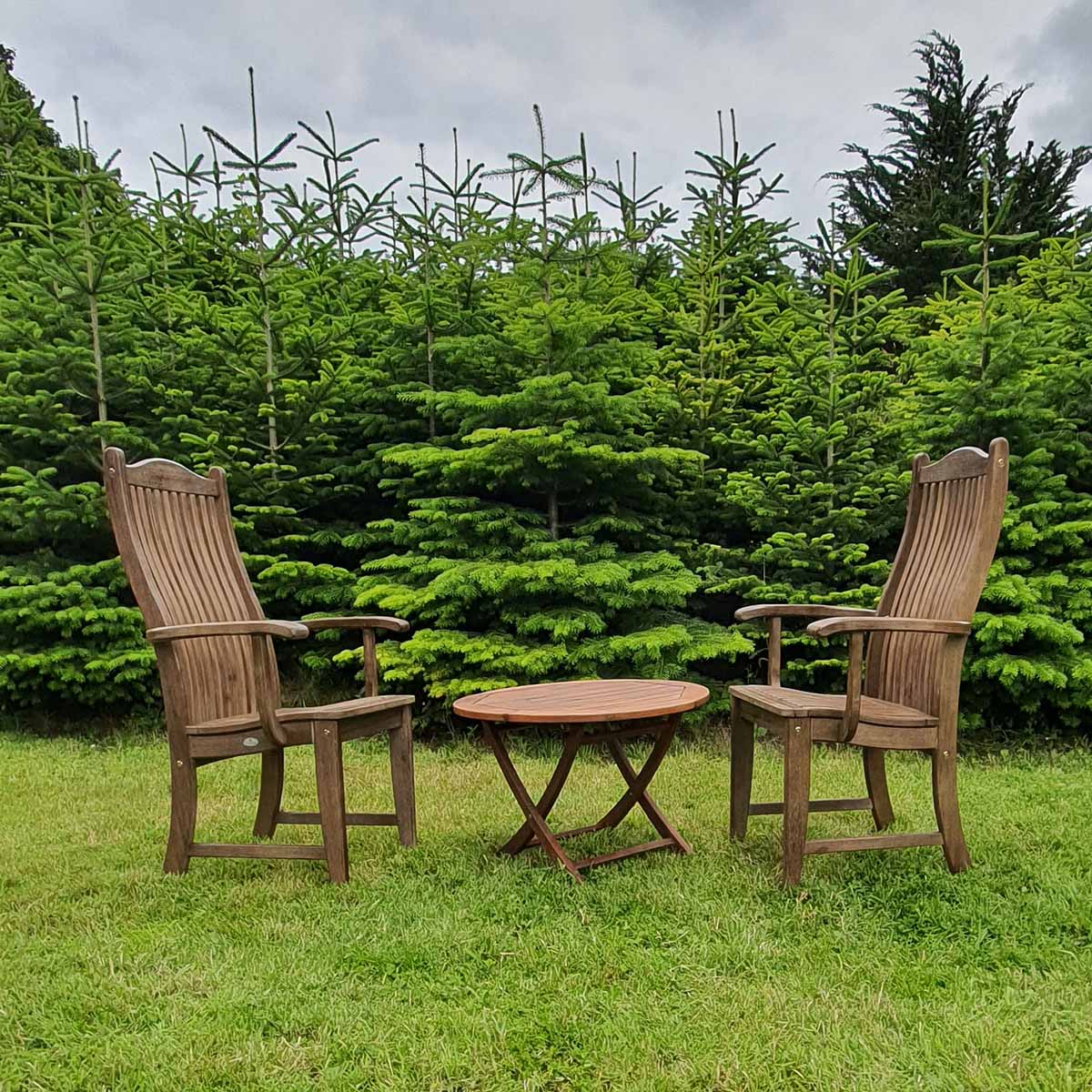 Sherwood Bengal Occasional Bistro Set with Folding Table