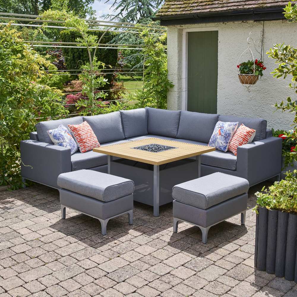 Siena Advanced Texteline Modular Firepit Set