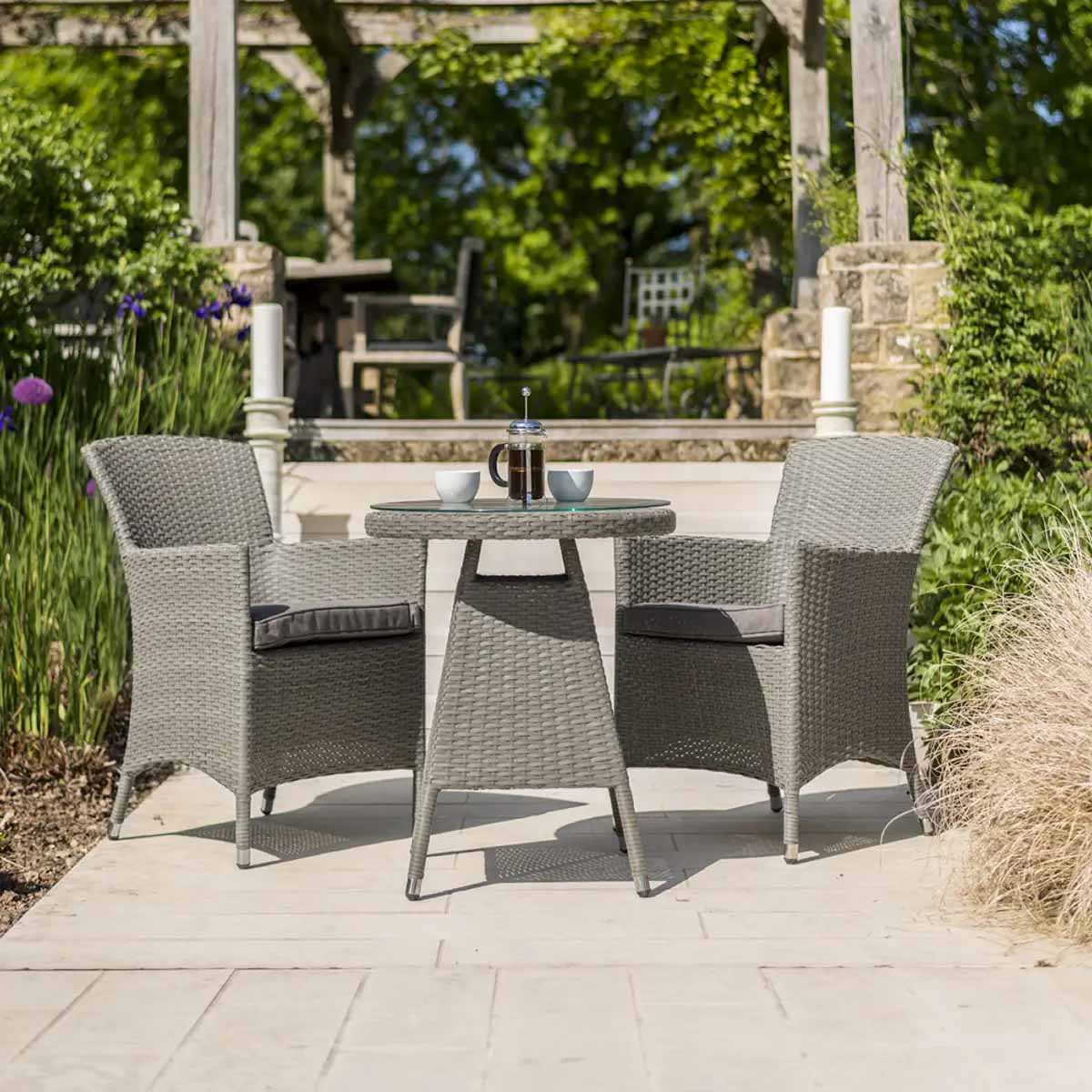 Sofia Rattan Bistro Set