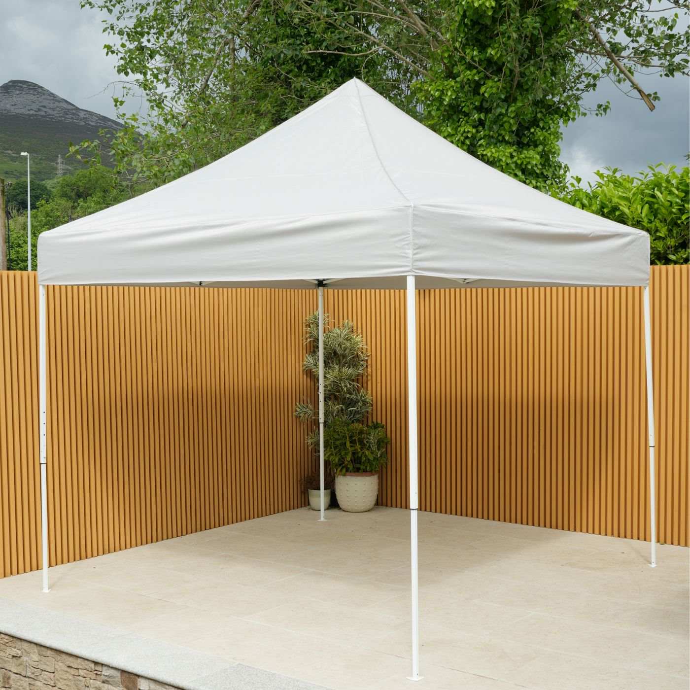 Solora Pop Up Gazebo 3m x 3m - White