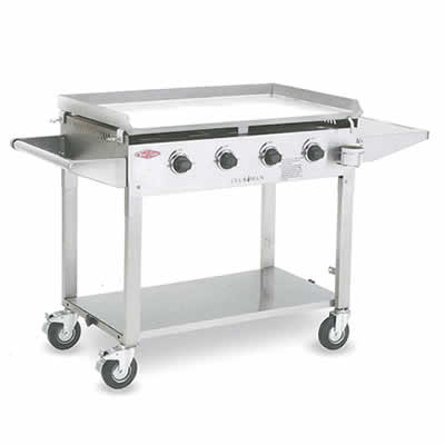 Stainless Steel Clubman 4 Burner Barbecue