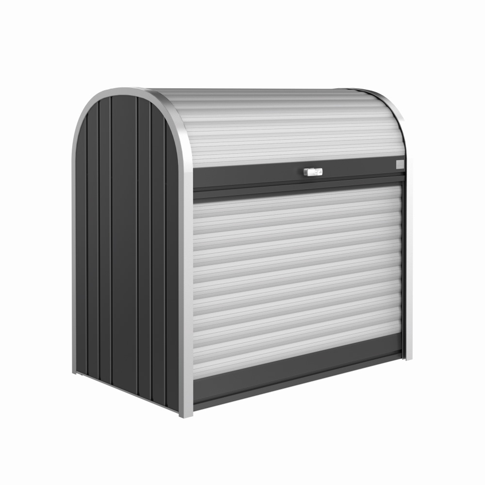 StoreMax Storage Box - Metallic Dark Grey - Small