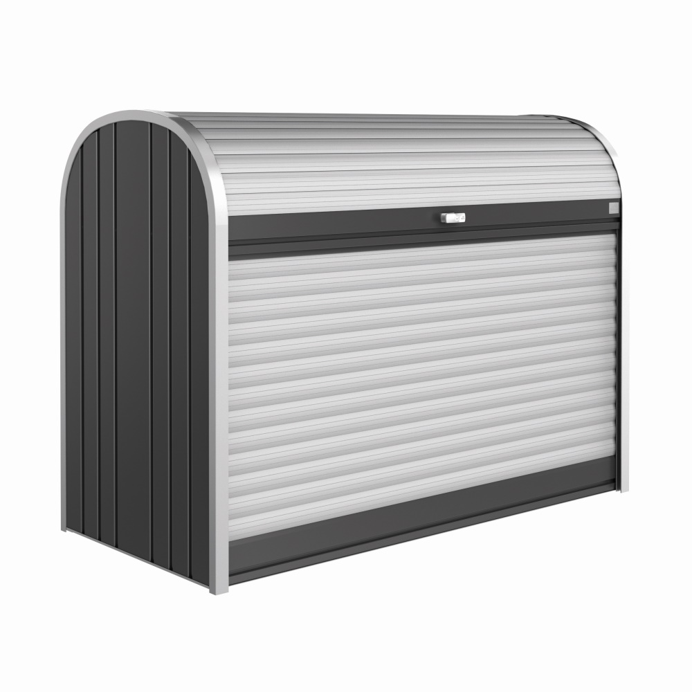 StoreMax Storage Box - Metallic Dark Grey - Medium