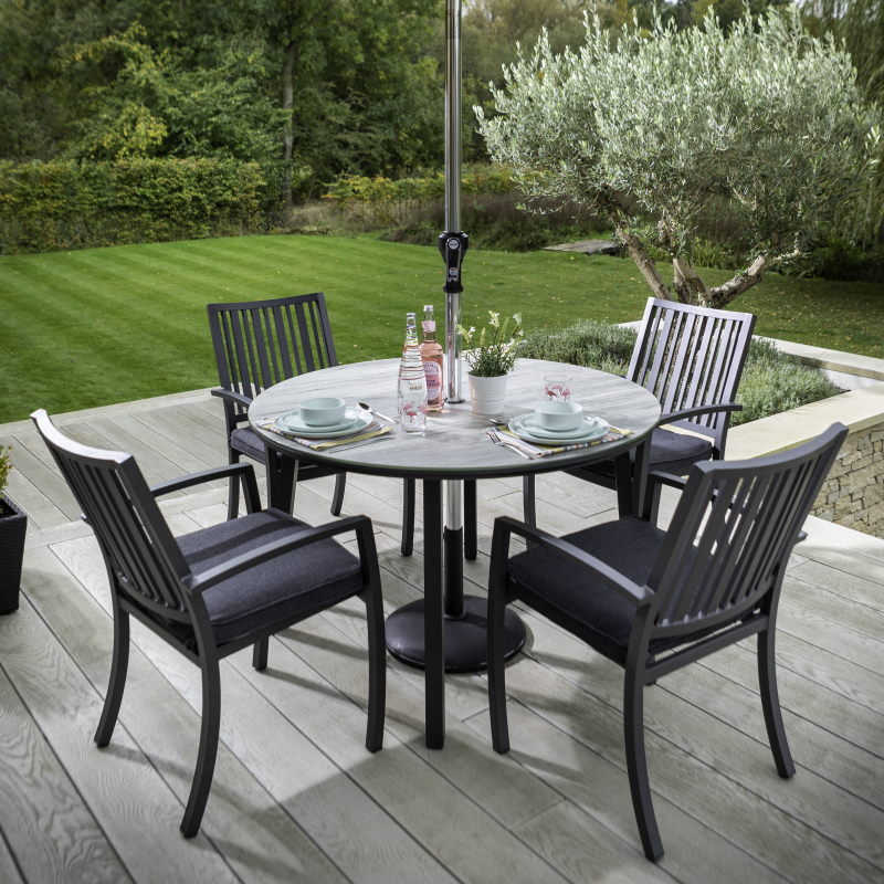 Titan 4 Seat Round Set