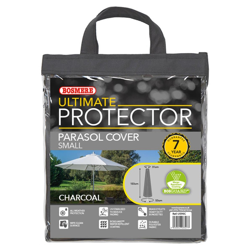Bosmere - Large Charcoal Parasol Cover