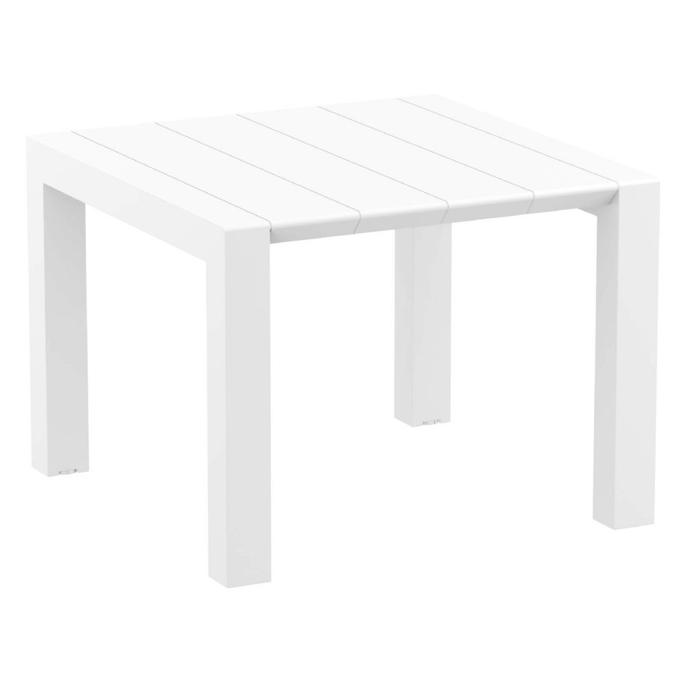 Vegas 6 Seater Extending Table - White
