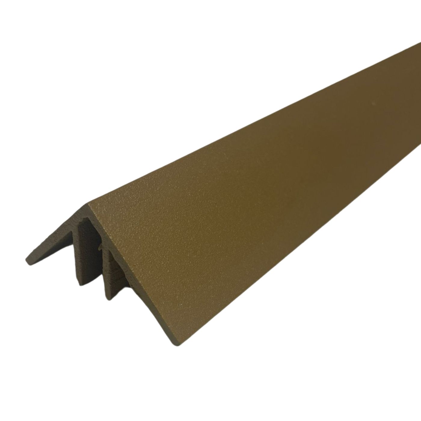Duro-GardenWall Corner Profile - Cedar (3.2cm x 3.2cm x 300cm)