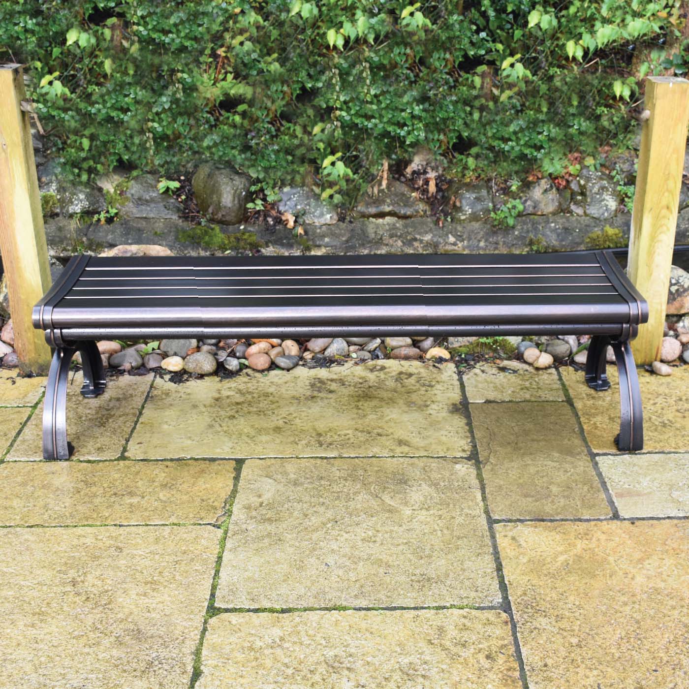 Galway Cast Aluminium Park Bench