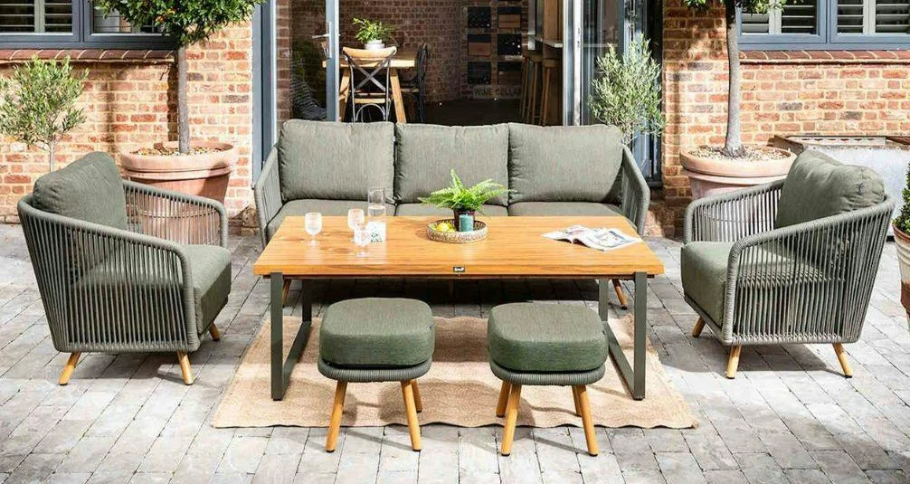 Green Outdoor Furniture Eden Set at Outdoor Living