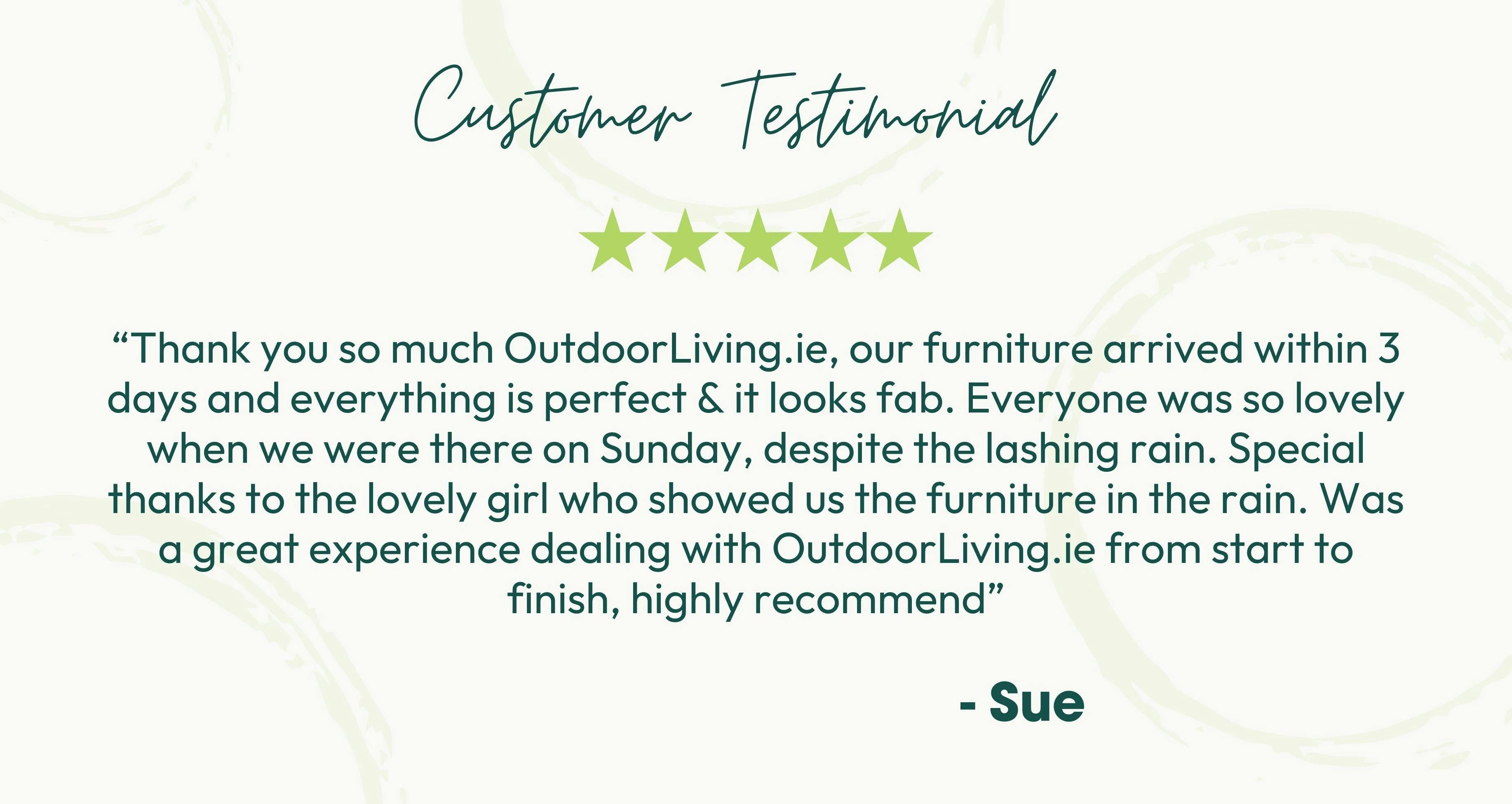 Outdoor Living Customer Testimonial