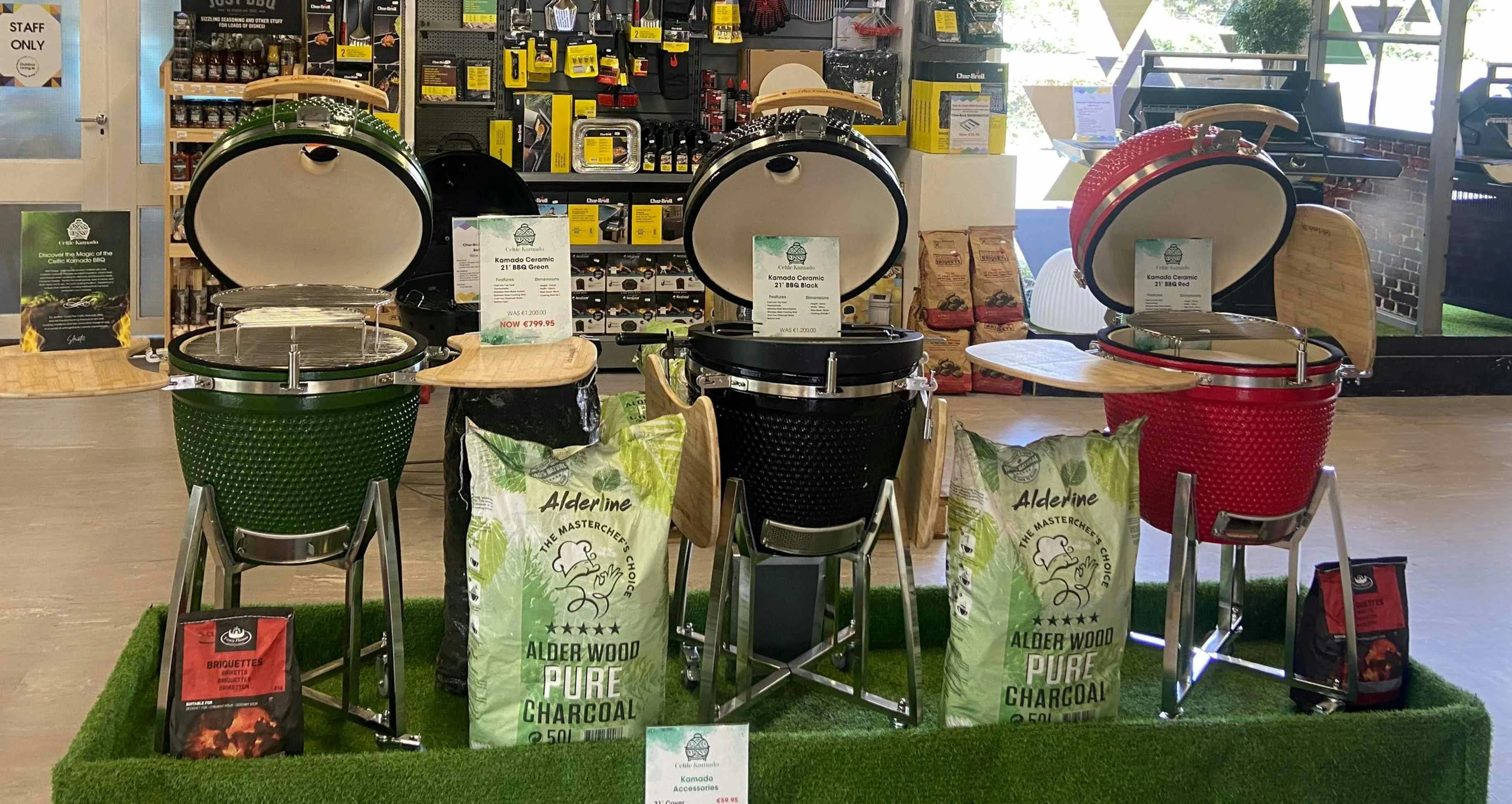 Outdoor Living Celtic Kamado Selection