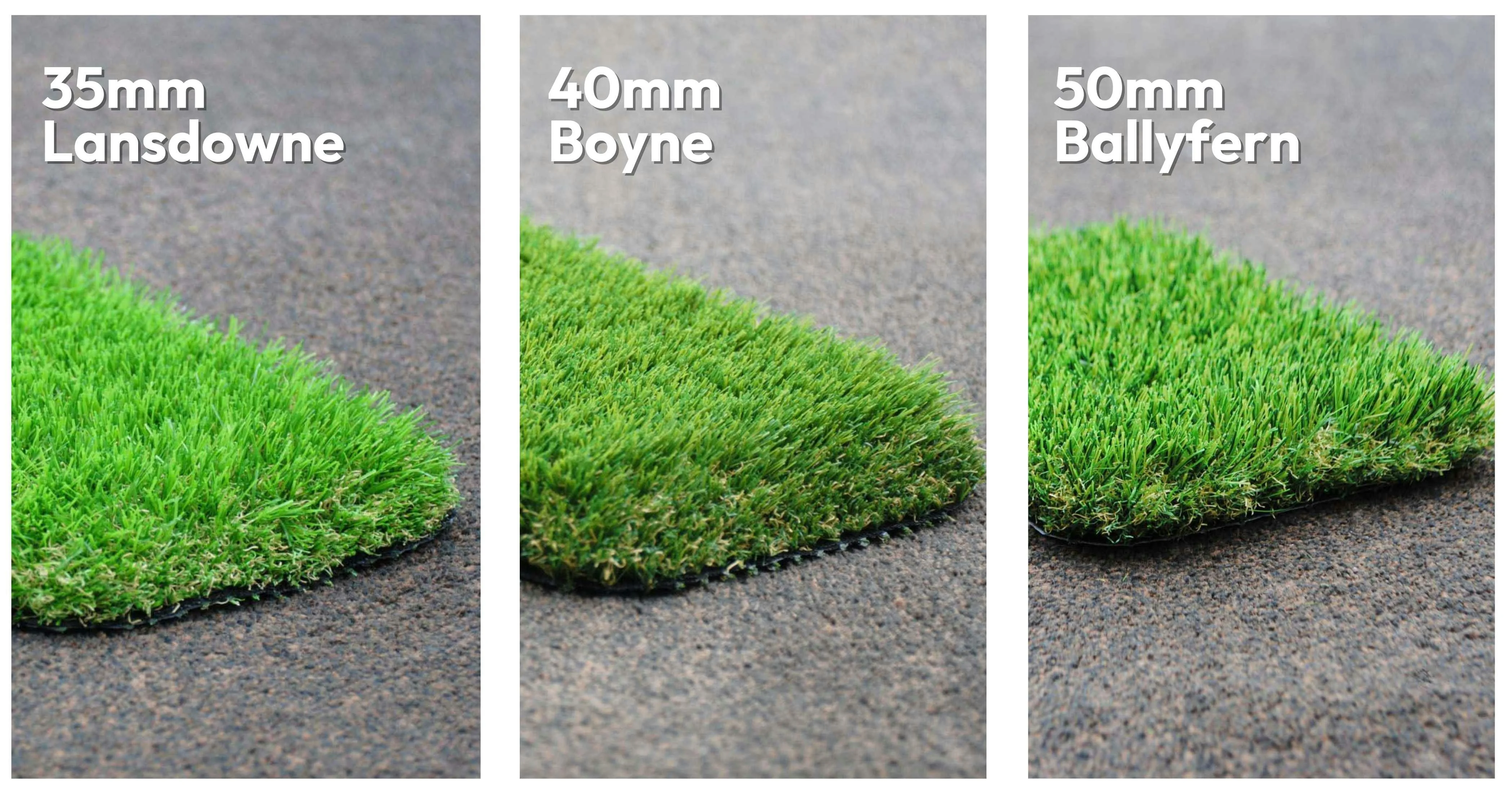outdoor living artificial grass range