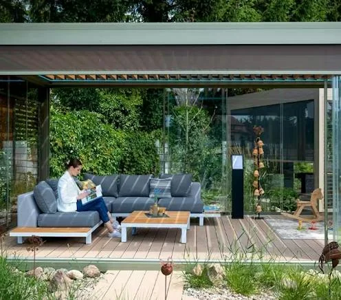 Garden Pergola with furniture set