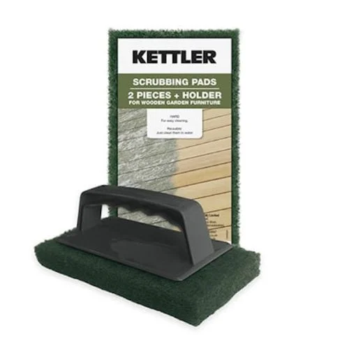 Kettler Hardwood Scrubbing Pads - Pack of 2 Pieces