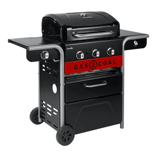 Char-Broil Gas2Coal 2.0 - 3 Burner EuroFlex Hybrid Gas & Charcoal BBQ