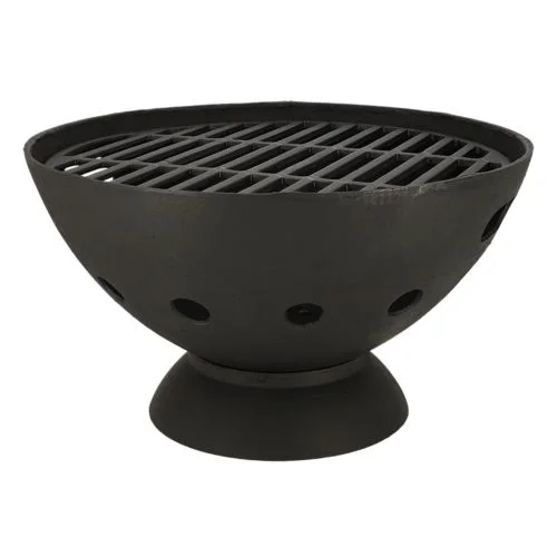 Round Cast Iron Fire Pit