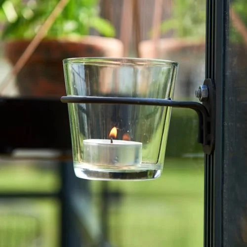 Halls Tealight Holder - Black