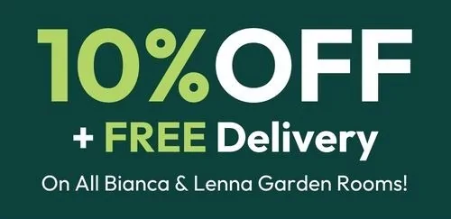 10% off Bianca and Lenna Gazebos