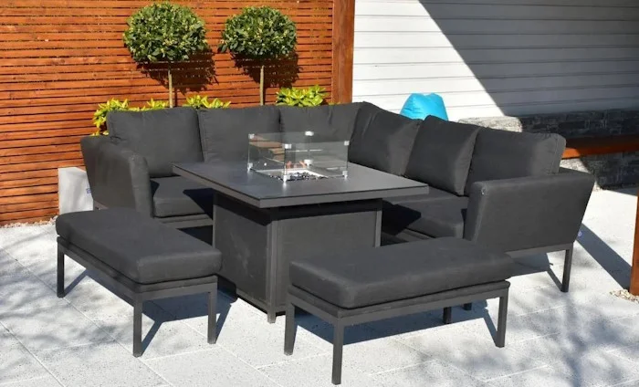 Outdoor Fabric Corner Set