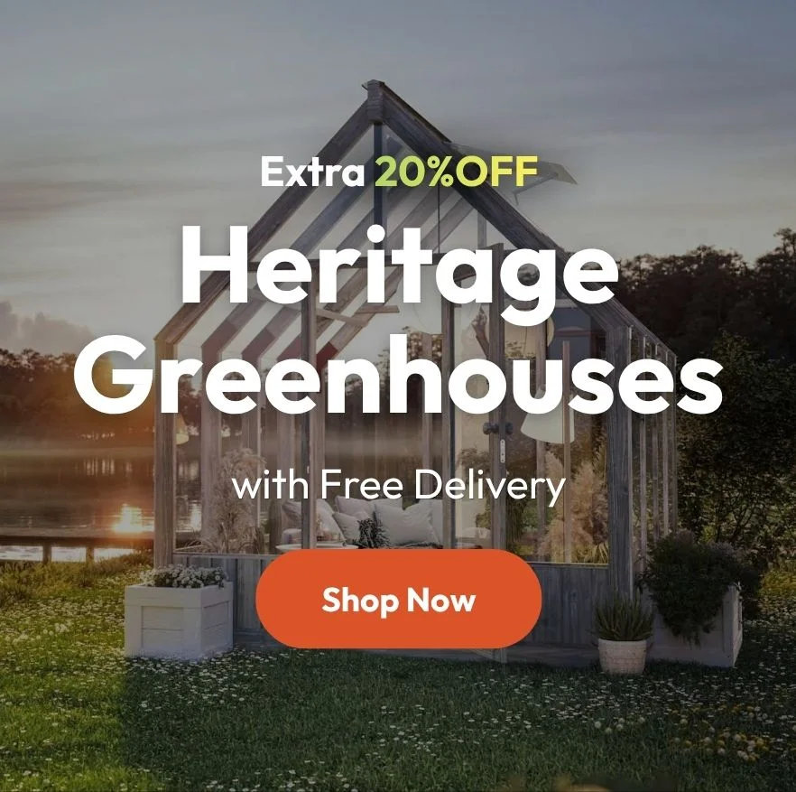 Heritage Greenhouses 20% off End of Season Sale