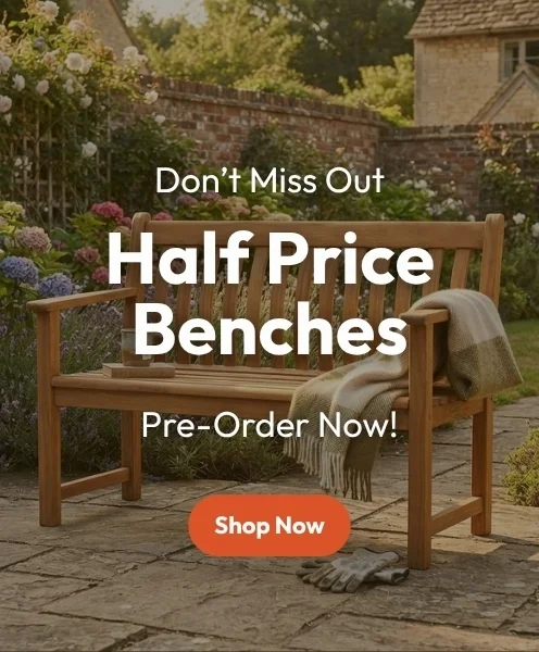 September Savings - Half Price Bench Sale
