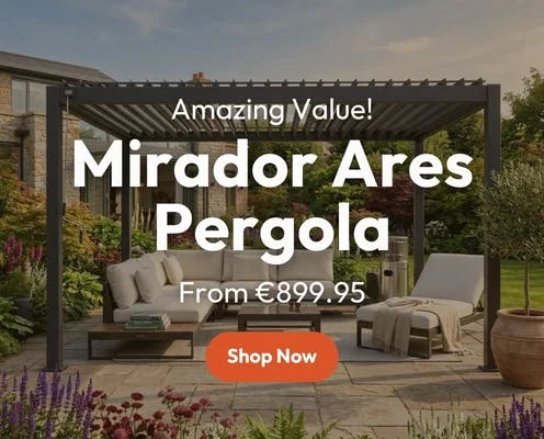 August End of Season Sale  - Ares Pergola - Outdoor Living Ireland