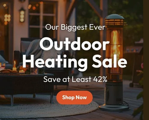 August End of Season Sale  - Outdoor Heating - Outdoor Living Ireland