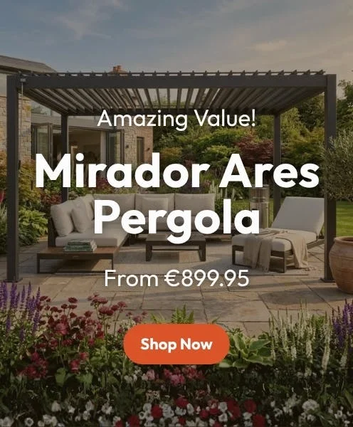 August End of Season Sale  - Ares Pergola - Outdoor Living Ireland