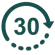 30 Days Returns Logo