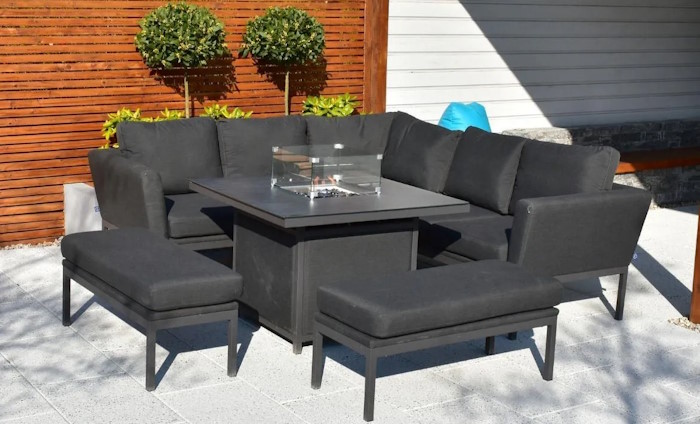 Outdoor Fabric Corner Set