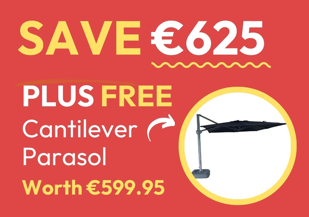 Warehouse Clearance Free Cantilever Parasol