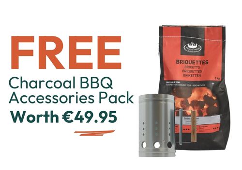 Free BBQ Kit and Charcoal