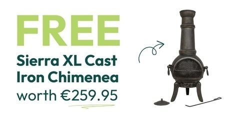 Free Chimenea with every hanging chair